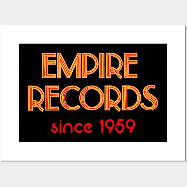 Empire Records Wall Art by deadright